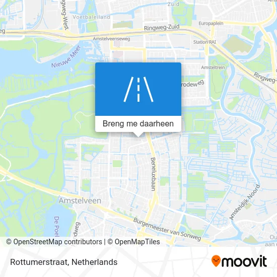 Rottumerstraat kaart