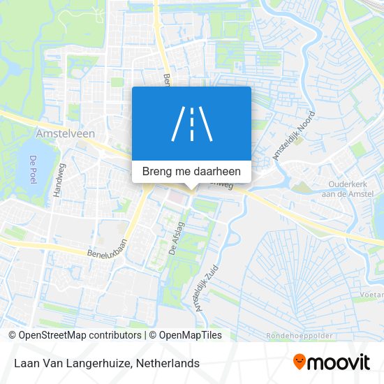 Laan Van Langerhuize kaart
