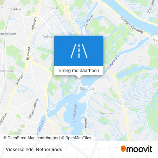 Visserseinde kaart