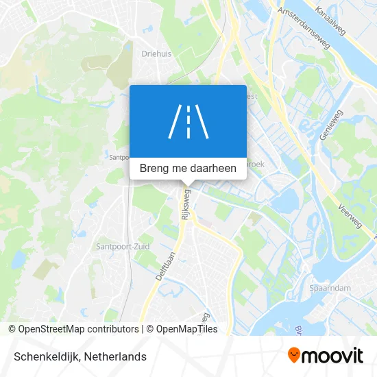 Schenkeldijk kaart