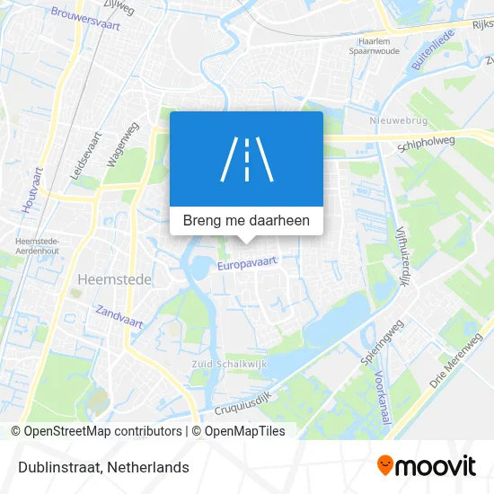Dublinstraat kaart