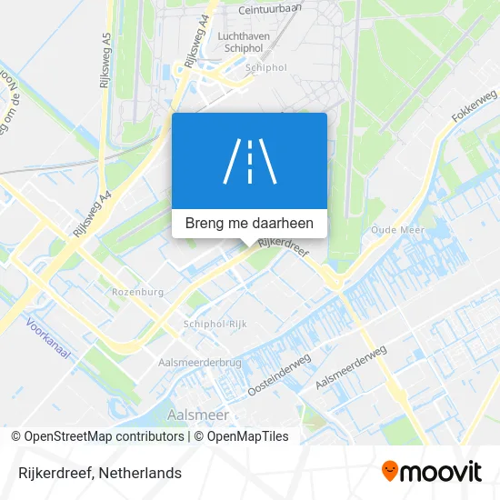 Rijkerdreef kaart