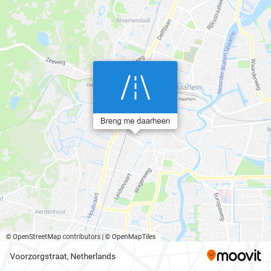 Voorzorgstraat kaart