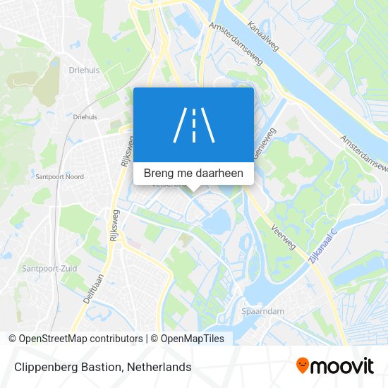 Clippenberg Bastion kaart