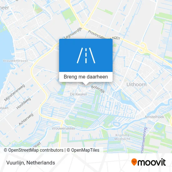 Vuurlijn kaart