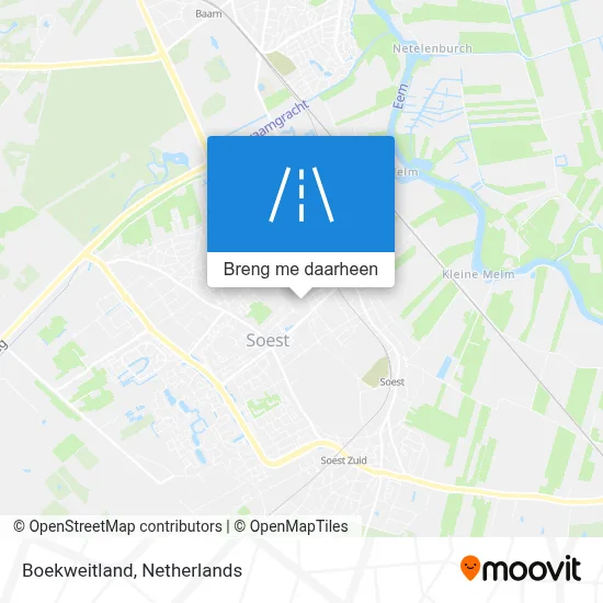 Boekweitland kaart