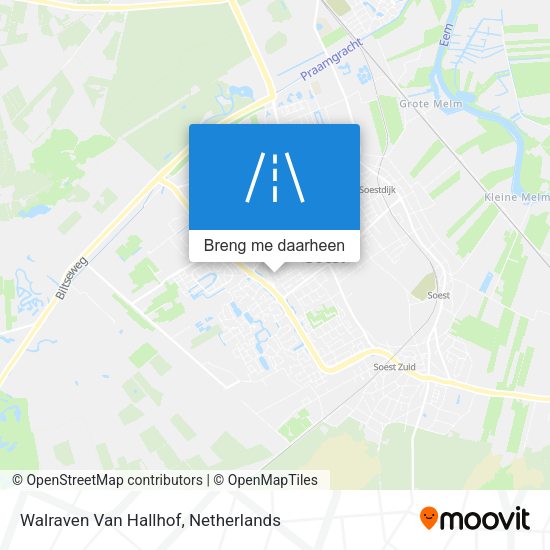 Walraven Van Hallhof kaart