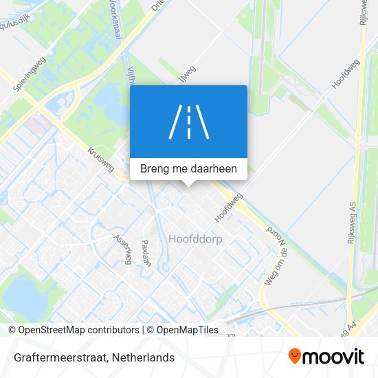 Graftermeerstraat kaart