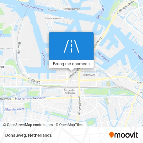 Donauweg kaart