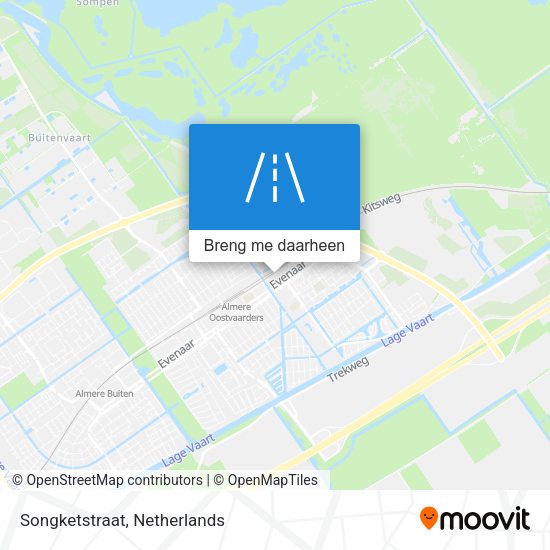Songketstraat kaart