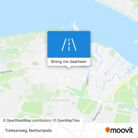 Trekkerweg kaart