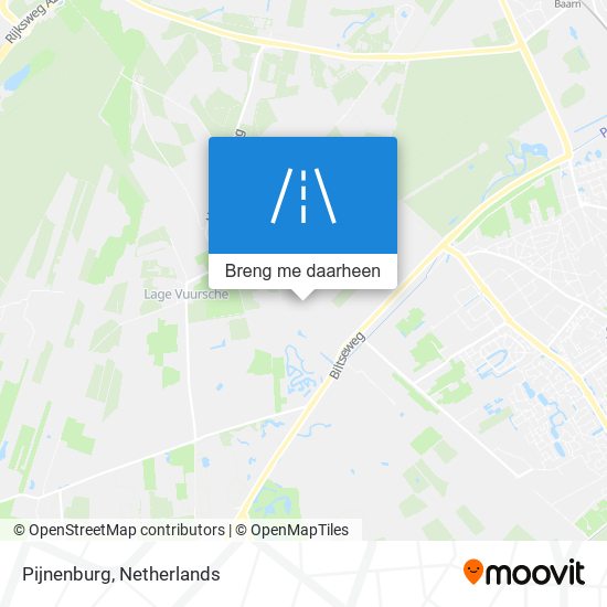 Pijnenburg kaart