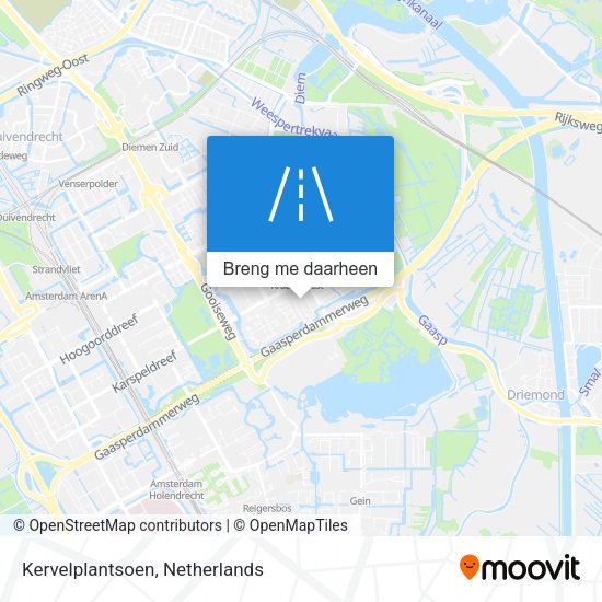 Kervelplantsoen kaart