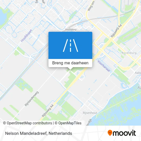 Nelson Mandeladreef kaart