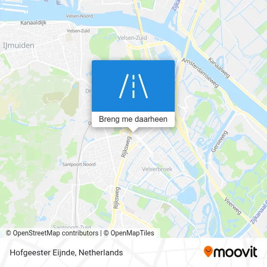 Hofgeester Eijnde kaart