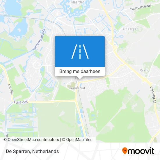 De Sparren kaart