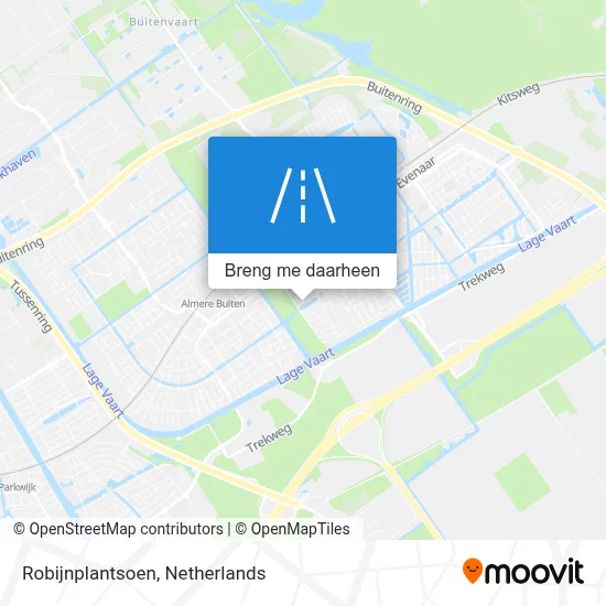 Robijnplantsoen kaart