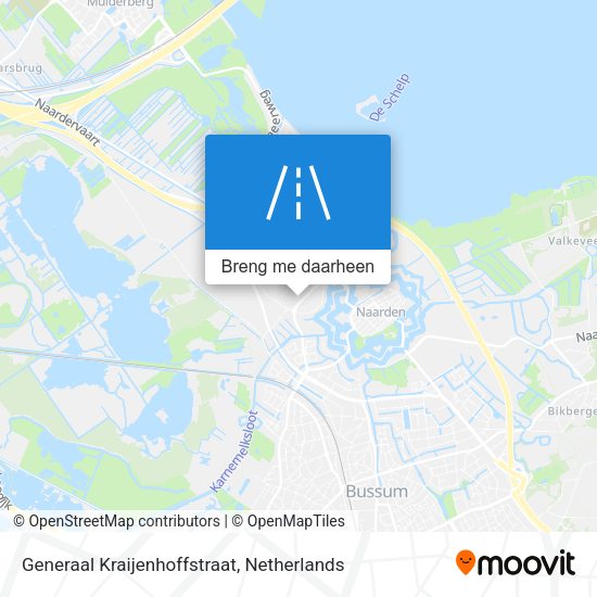 Generaal Kraijenhoffstraat kaart