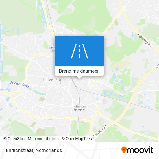 Ehrlichstraat kaart