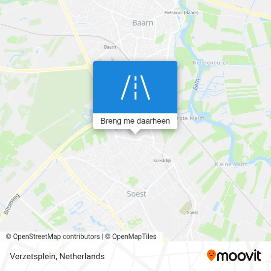Verzetsplein kaart