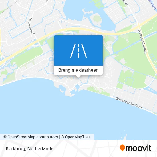 Kerkbrug kaart