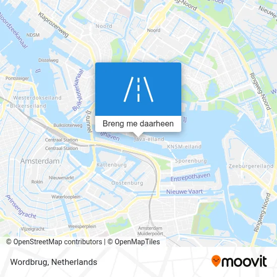 Wordbrug kaart