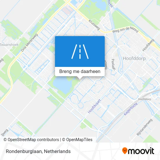 Rondenburglaan kaart
