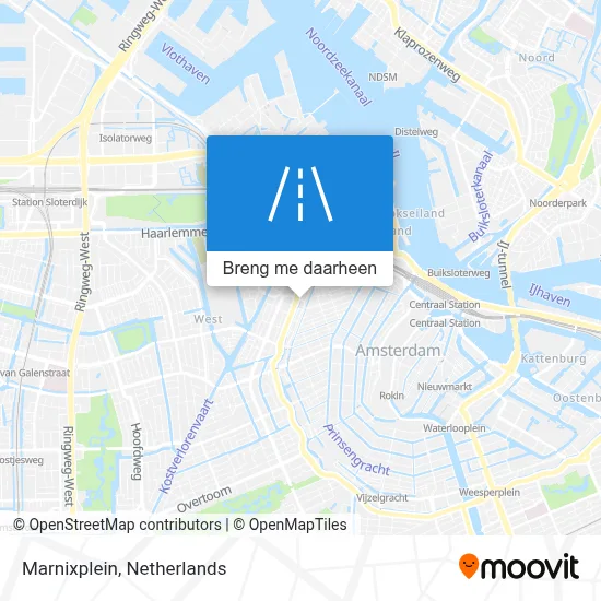 Marnixplein kaart