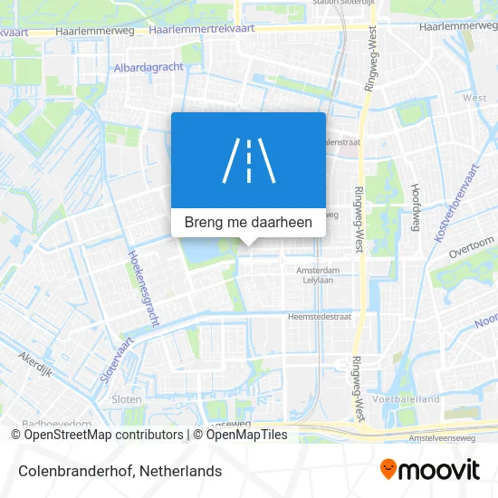 Colenbranderhof kaart