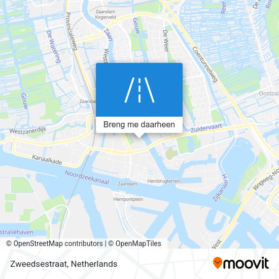 Zweedsestraat kaart