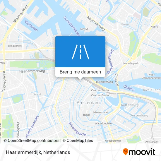 Haarlemmerdijk kaart