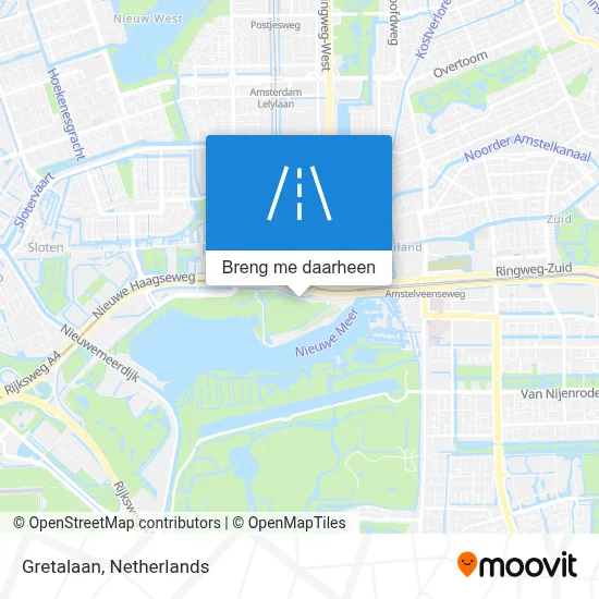 Gretalaan kaart