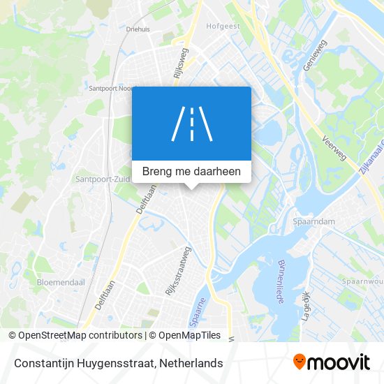 Constantijn Huygensstraat kaart