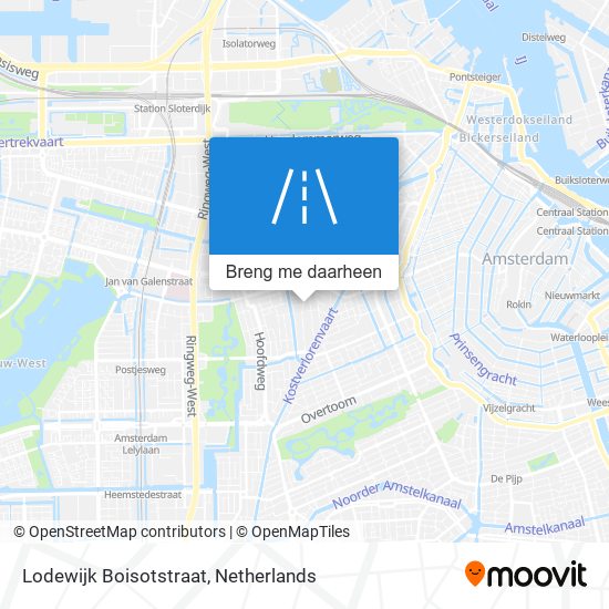 Lodewijk Boisotstraat kaart