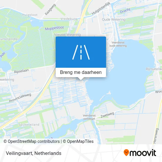 Veilingvaart kaart