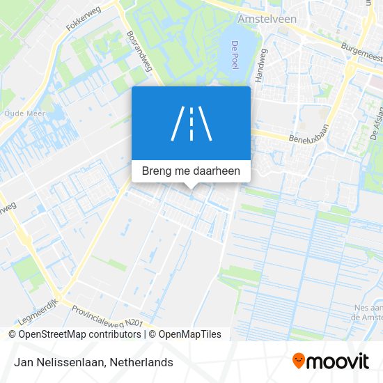Jan Nelissenlaan kaart
