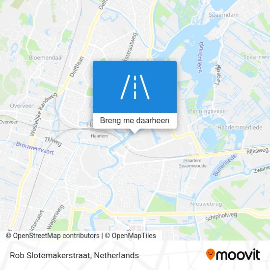 Rob Slotemakerstraat kaart