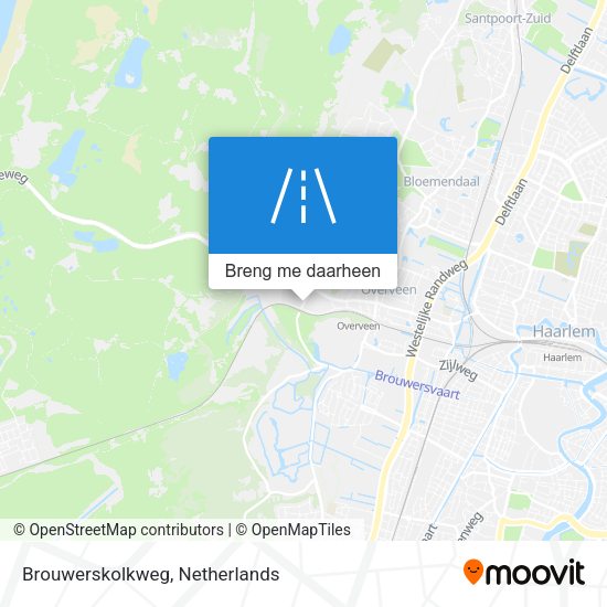 Brouwerskolkweg kaart