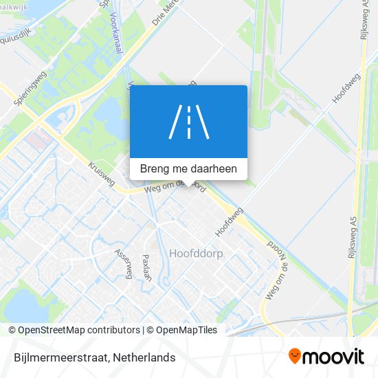 Bijlmermeerstraat kaart