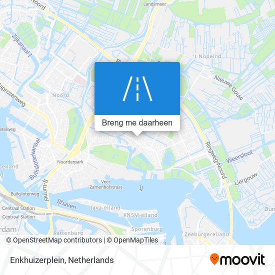 Enkhuizerplein kaart