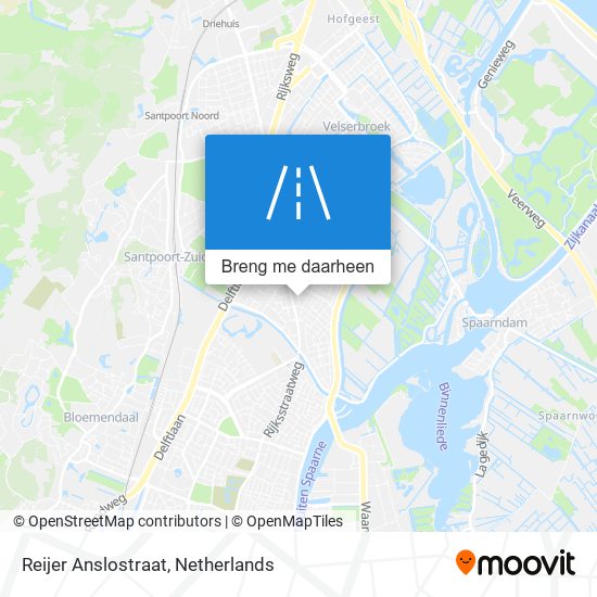 Reijer Anslostraat kaart