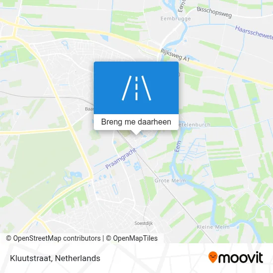 Kluutstraat kaart