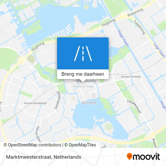 Marktmeesterstraat kaart