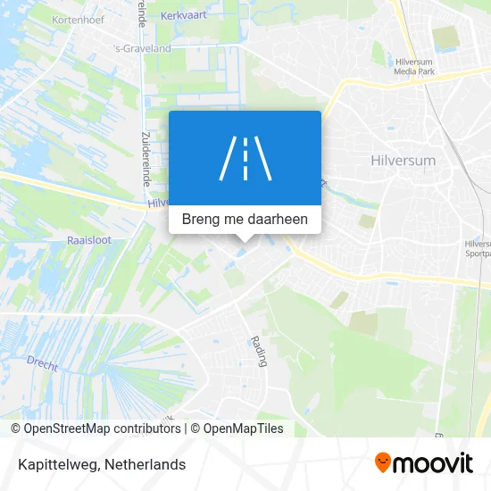 Kapittelweg kaart
