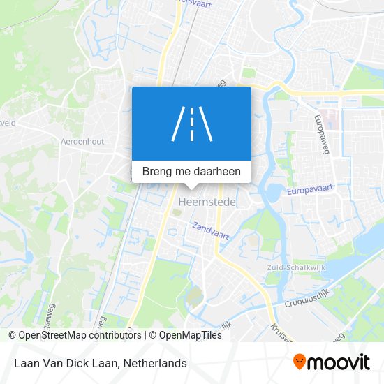 Laan Van Dick Laan kaart