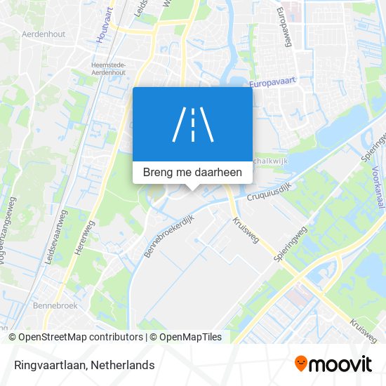 Ringvaartlaan kaart