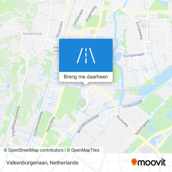 Valkenburgerlaan kaart