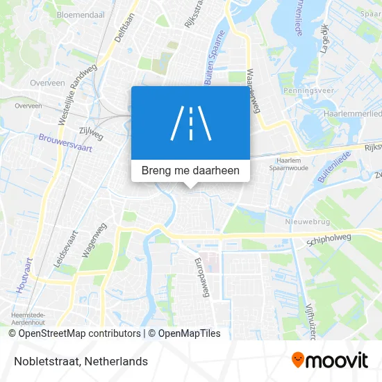 Nobletstraat kaart
