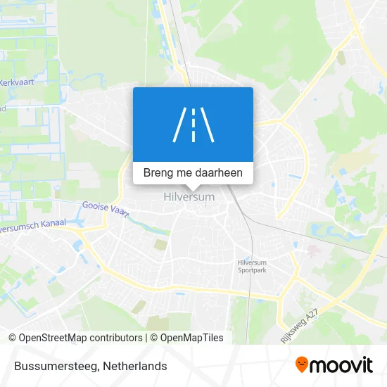 Bussumersteeg kaart