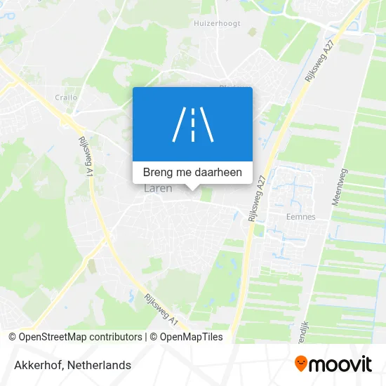 Akkerhof kaart